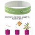 Pulseira de Festival de Papel de Sementes
