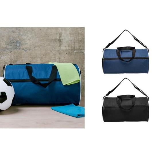 Saco de desporto em P-600D, com bolsa para ténis