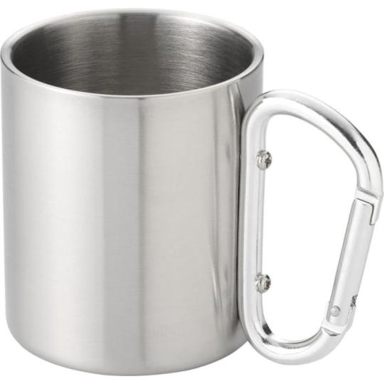 Thermal mug with carabiner...