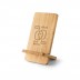 Carregador wireless em bambu Lange