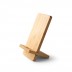 Carregador wireless em bambu Lange