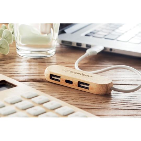 Hub USB 3 portas Vina C