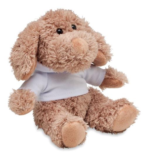Dog plush with hooded...