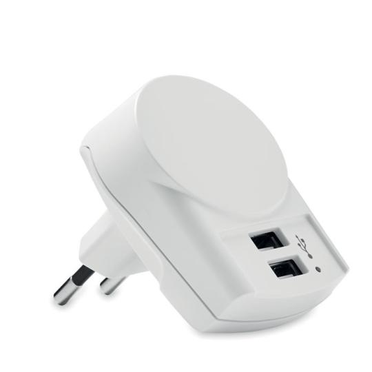 Carregador Euro Usb Charger 2xA