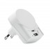 Carregador Euro Usb Charger 2xA