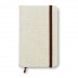 Bloco A6 com capa em canvas