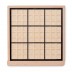 Wooden Sudoku game