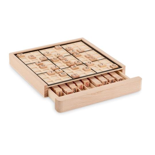 Wooden Sudoku game