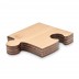 Conjunto de 4 bases de bambu Lepy