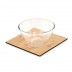 Conjunto de 4 bases de bambu Lepy