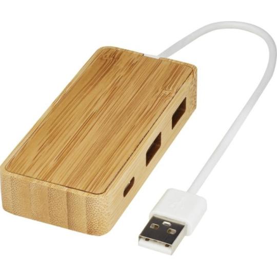 Bamboo USB hub Tapas