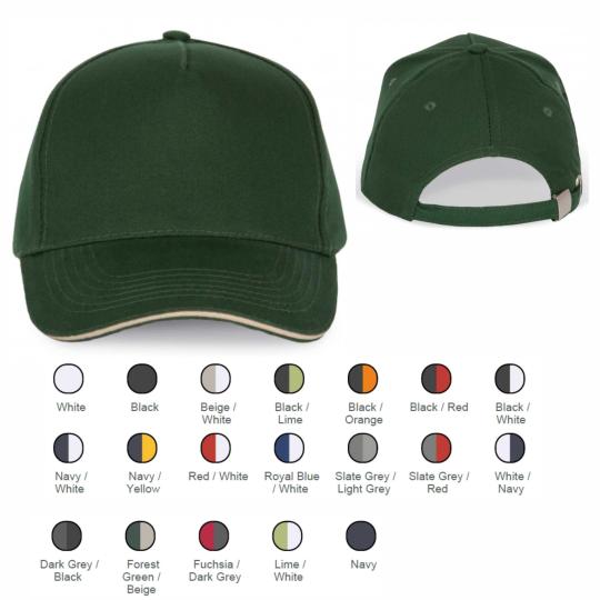 Casquette 5 Panneaux K-up®