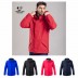 Parka com mangas amovíveis