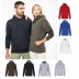 Sweatshirt eco-responsável com capuz e fecho de homem e de mulher Kariban®