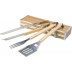 Bamboo barbecue set