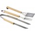 Bamboo barbecue set