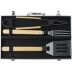 Bamboo barbecue set