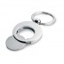 Metal keyring with Euning token
