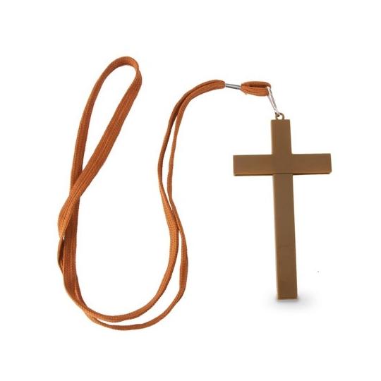 Lanyard com caneta formato terço