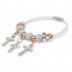 Pulseira com três cruzes