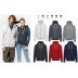 Sweatshirt eco-responsável com capuz e fecho de homem e de mulher Kariban®