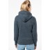 Sweatshirt eco-responsável com capuz e fecho de homem e de mulher Kariban®
