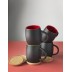 Tasse en céramique avec base ou couvercle en bois Hearth