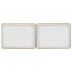 Bianca square cork mirror