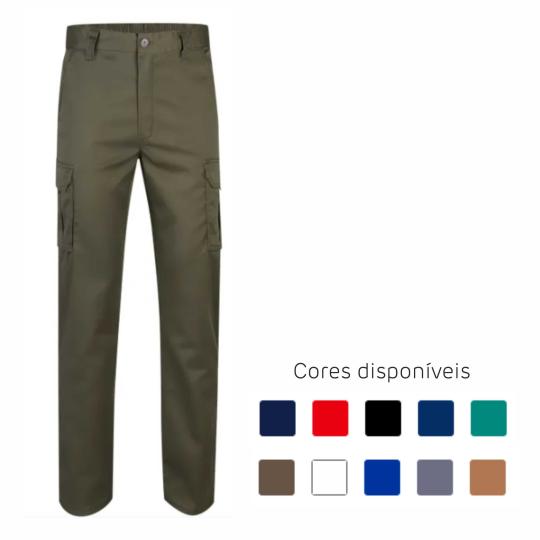 Pantalons stretch multipoche