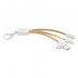 Ecological keychain charger connectors Nabir