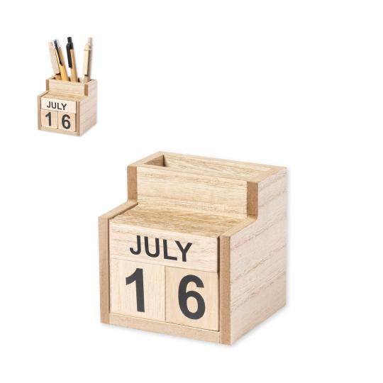 Porta-lápis calendário Perpetuo Laorek