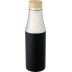 Garrafa de 540 ml em aço inoxidável com tampa de bambu Hulan