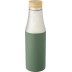 Garrafa de 540 ml em aço inoxidável com tampa de bambu Hulan