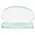 Troféu de vidro Oval
