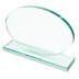 Troféu de vidro Oval