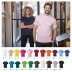 T-shirt de manga curta de homem e mulher Nanaimo