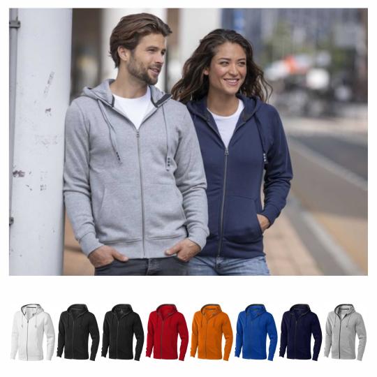 Men's and women's full-zip...
