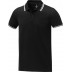 Short-sleeve polo with piping for men and women Amarago Elevate Life®