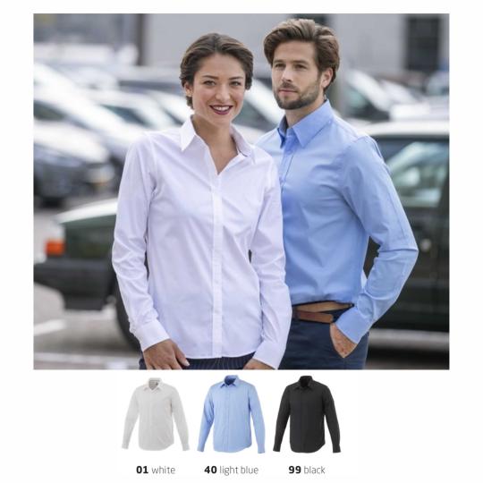 Chemise élastique à manches...