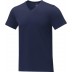 T-shirt à manches courtes et col en V pour homme et femme Somoto Élever la Vie®
