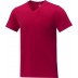 T-shirt à manches courtes et col en V pour homme et femme Somoto Élever la Vie®