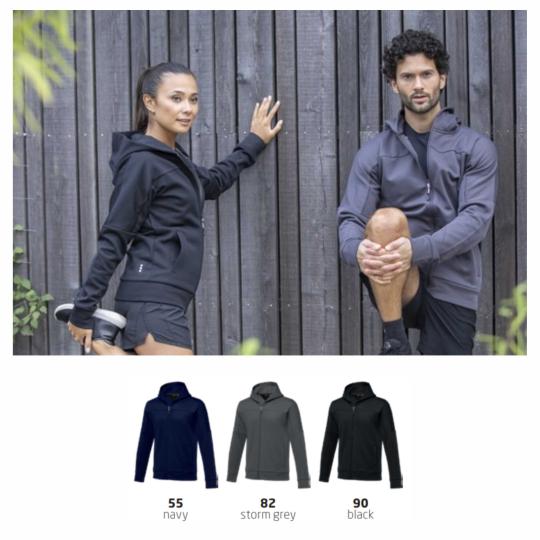 Casaco performance com fecho completo de homem e mulher Elevate Life®