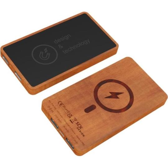 Powerbank sem fio magnética 5000 mAh P39 SCX.design®