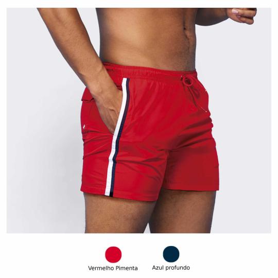Calções de banho tricolor para homem Sunrise Sols®
