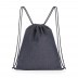 Mochila com cordão em jeans reciclado Impact Aware™