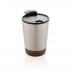 Copo de café de cortiça de aço inoxidável GRS RPP