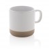 Caneca de cerâmica vitrificada