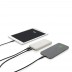 Powerbank sem fio de plástico reciclado RCS
