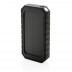 Powerbank solar de plástico reciclado RCS com 10 W sem fios