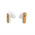 Auriculares de plástico reciclado e bambu RCS